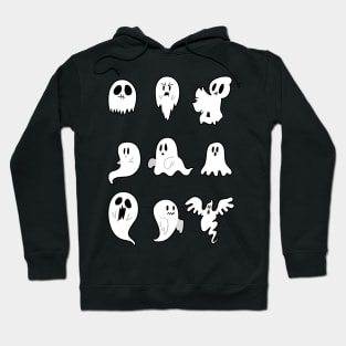 Nine Cute Little Ghosts Hoodie